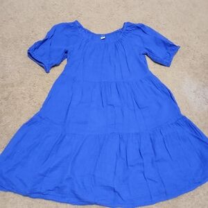 Women's Blue Swing Dress